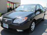 2008 Black Pearl Hyundai Elantra GLS Sedan #30617208