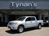 2009 Radiant Silver Nissan Titan SE Crew Cab 4x4 #30616207