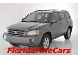 2007 Bluestone Metallic Toyota Highlander  #30616212