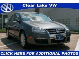 2008 Platinum Grey Metallic Volkswagen Jetta S Sedan #30617224