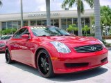 2006 Laser Red Pearl Infiniti G 35 Coupe #30722576