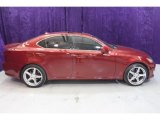 2007 Matador Red Mica Lexus IS 350 #30746348