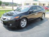 2009 Crystal Black Pearl Acura TSX Sedan #30752503