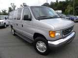 2007 Silver Metallic Ford E Series Van E350 Super Duty XLT 15 Passenger #30752425