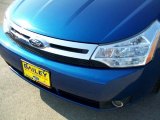 2009 Vista Blue Metallic Ford Focus SES Sedan #30752362