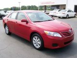 2011 Barcelona Red Metallic Toyota Camry LE V6 #30752488
