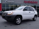 2007 Clear White Kia Sportage LX #30770054