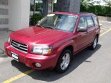 2003 Cayenne Red Pearl Subaru Forester 2.5 XS #30770309