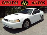 2000 Crystal White Ford Mustang V6 Coupe #30770320