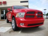 2010 Flame Red Dodge Ram 1500 Sport Crew Cab #30770217