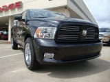 2010 Brilliant Black Crystal Pearl Dodge Ram 1500 Sport Quad Cab #30770218