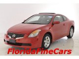 2008 Code Red Metallic Nissan Altima 2.5 S Coupe #30769844