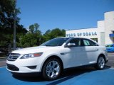 2010 White Platinum Metallic Tri-Coat Ford Taurus SEL #30769847