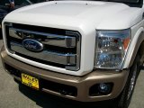 2011 White Platinum Metallic Tri-Coat Ford F250 Super Duty King Ranch Crew Cab 4x4 #30769860