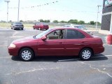 2002 Inferno Red Nissan Sentra GXE #30816091