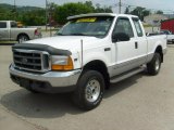 2000 Oxford White Ford F250 Super Duty XLT Extended Cab 4x4 #30816375