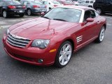 2007 Blaze Red Crystal Pearlcoat Chrysler Crossfire Limited Coupe #30816103