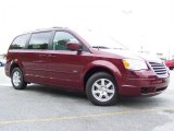 2008 Deep Crimson Crystal Pearlcoat Chrysler Town & Country Touring #30816161