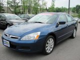 2006 Sapphire Blue Pearl Honda Accord EX-L V6 Sedan #30817102