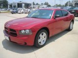 2007 Inferno Red Crystal Pearl Dodge Charger  #30816540