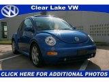 2003 Blue Lagoon Metallic Volkswagen New Beetle GLS 1.8T Coupe #30817195