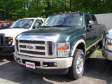 Forest Green Metallic Ford F350 Super Duty in 2010