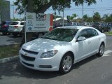 2010 Summit White Chevrolet Malibu LT Sedan #30894277