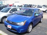 2010 Blue Flame Metallic Ford Focus SE Coupe #30894310