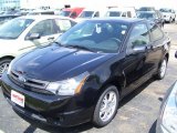 2010 Ebony Black Ford Focus SE Coupe #30894311