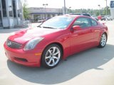 2004 Laser Red Infiniti G 35 Coupe #30894633