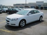 2010 Summit White Chevrolet Malibu LT Sedan #30894673