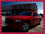 2006 Inferno Red Crystal Pearl Dodge Charger SE #30894441