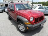 2006 Inferno Red Pearl Jeep Liberty Sport #30894518