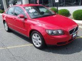 2007 Passion Red Volvo S40 2.4i #30894931