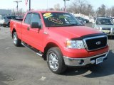 2006 Bright Red Ford F150 XLT SuperCab 4x4 #30816635