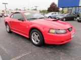 2004 Torch Red Ford Mustang V6 Coupe #30816639