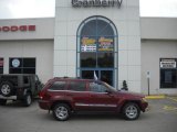 2007 Red Rock Crystal Pearl Jeep Grand Cherokee Limited 4x4 #30935611