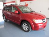 2009 Inferno Red Crystal Pearl Dodge Journey SXT #30894102