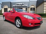 2005 Absolutely Red Toyota Solara SLE V6 Convertible #30936067
