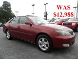 2002 Salsa Red Pearl Toyota Camry SE V6 #30935662