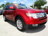 2007 Redfire Metallic Ford Edge SEL Plus #30894156