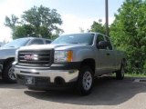 2010 Pure Silver Metallic GMC Sierra 1500 Extended Cab #30936181