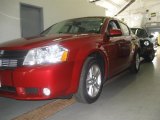 2010 Inferno Red Crystal Pearl Dodge Avenger R/T #30936183