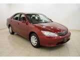 2005 Salsa Red Pearl Toyota Camry LE #30936187