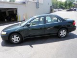 2000 Dark Emerald Pearl Honda Accord EX V6 Sedan #30936202