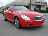 2004 Lexus SC Absolutely Red