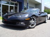 2009 Black Chevrolet Corvette Convertible #30936278