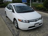 2007 Taffeta White Honda Civic LX Sedan #30894905