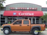 2006 Sunburst Orange Metallic Chevrolet Colorado Z71 Crew Cab 4x4 #30935532