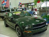 2008 Highland Green Metallic Ford Mustang Bullitt Coupe #30935579